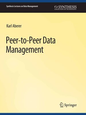 cover image of Peer-to-Peer Data Management